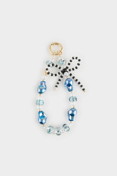 DeFacto Women's Blue Stone Charm Keychain F1032Axns