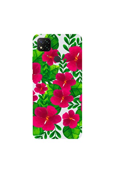 Zebana Xiaomi Redmi 10A Compatible Case Spring Flowers 9 Silicone Case (Printed)