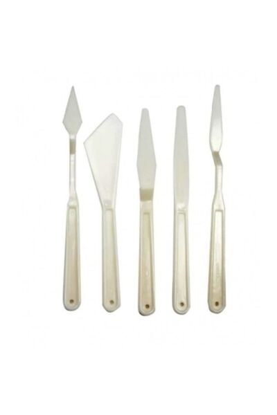 Mestore طقم ملاعق لونا البيضاء 5 قطع - 5555222002172