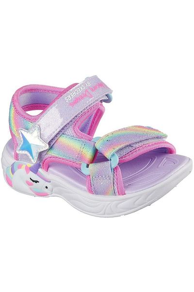 SKECHERS Sandály Skechers Unicorn Dreams Sanda, růžové, dětské