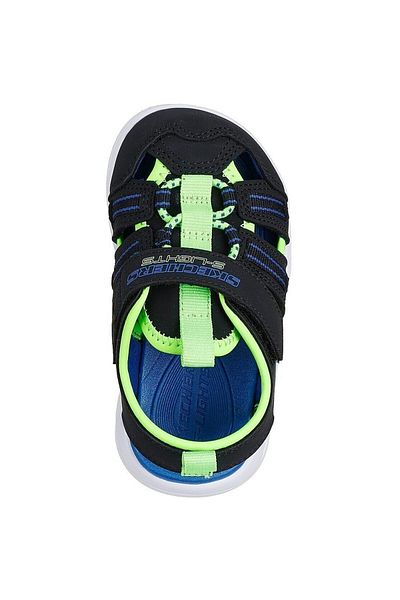 SKECHERS Sandály Skechers Sola Glow Sandal-hyp, Černé, Dětské