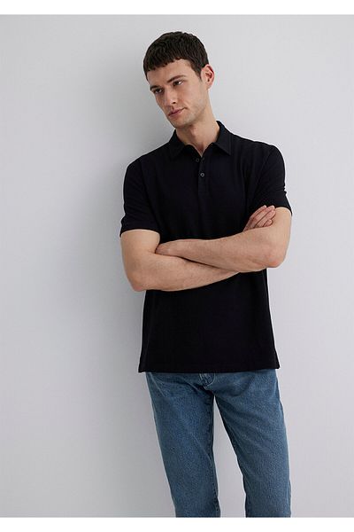 Mavi Black Polo T-Shirt Regular Fit 0612633-900