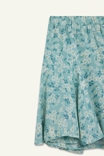 DeFacto Girl's Patterned Flexible Waisted Viscose Skirt E3836A825Sm