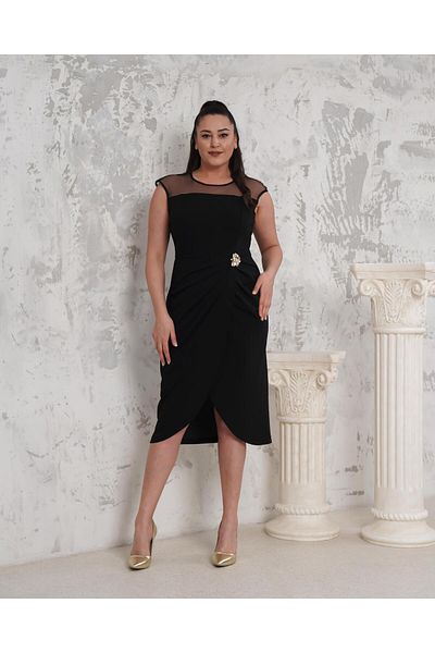 rotop Rochie eleganta Ilinca, culoare negru, Marime 50