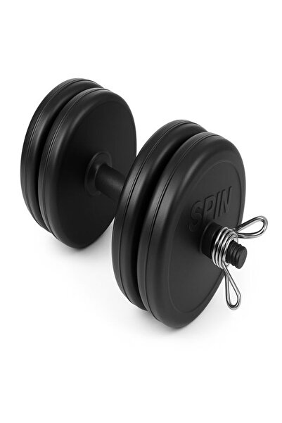 Spin 12 KG TEK HALTER SETİ VE DAMBIL SETİ AĞIRLIK ÇALIŞMASI