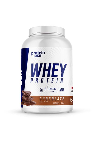 Proteinocean 1.6kg Chocolate Whey Protein - 64 Servings