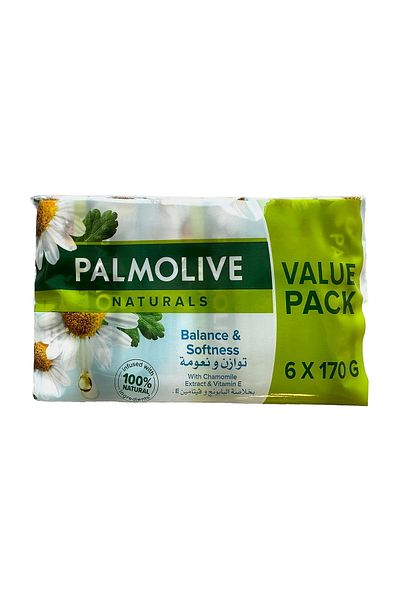 Palmolive Naturals Bar Soap Chamomile and Vitamin E Value Pack
