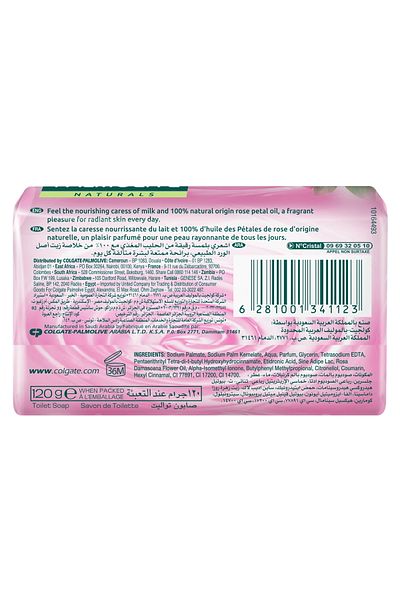 Palmolive Naturals Soap Milk & Rose 120 g
