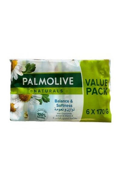 Palmolive Naturals Bar Soap Chamomile and Vitamin E Value Pack