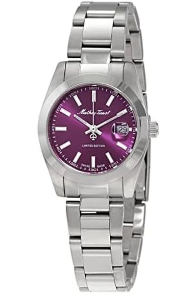 Mathey-Tissot Mathy I LE Quartz Purple Dial Ladies Watch D451PU