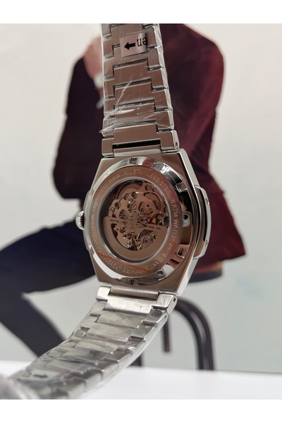 Momentus İSKELET OTOMATİK ERKEK KOL SAATİ 5 ATM SU GEÇİRMEZ 3 YIL GARANTİLİ