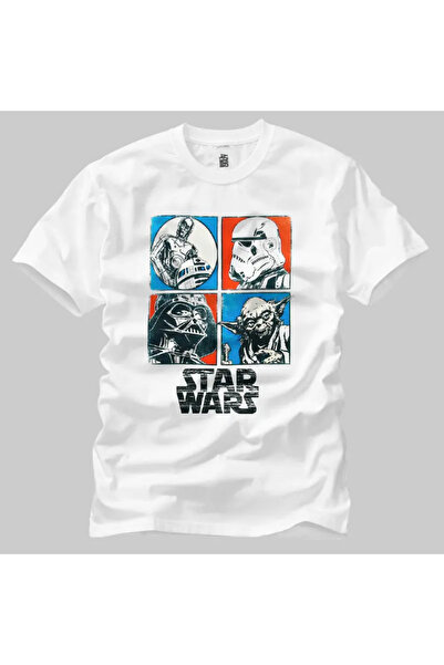 Built By Crazy Războiul Stelelor: Tricou unisex grup de colaj