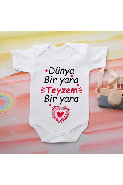 soft wing قميص قطني عضوي 100% مطبوع بجودة عالية مع أزرار كبس، تصميم 'العالم جنبًا إلى جنب' و'العمة جنبًا إلى جنب'