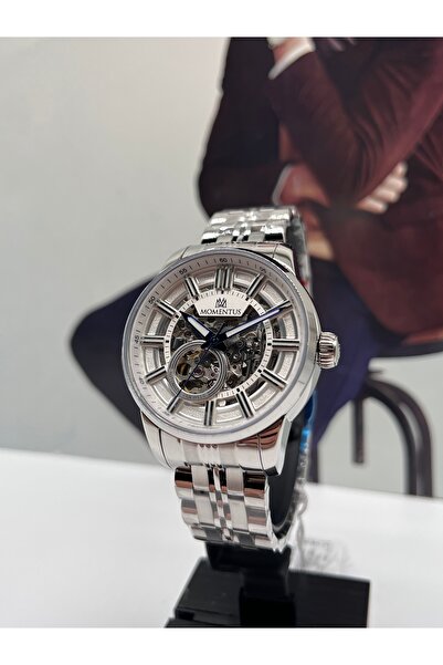 Momentus İSKELET OTOMATİK ERKEK KOL SAATİ 5 ATM SU GEÇİRMEZ 3 YIL GARANTİLİ