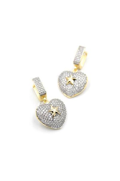Royaleks Heart Earrings - Gold