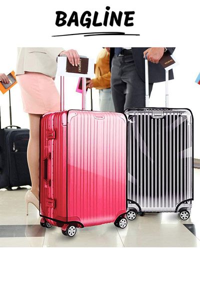 Bagline Transparent Suitcase Cover – Waterproof, Shockproof Pvc Protective Sleeve