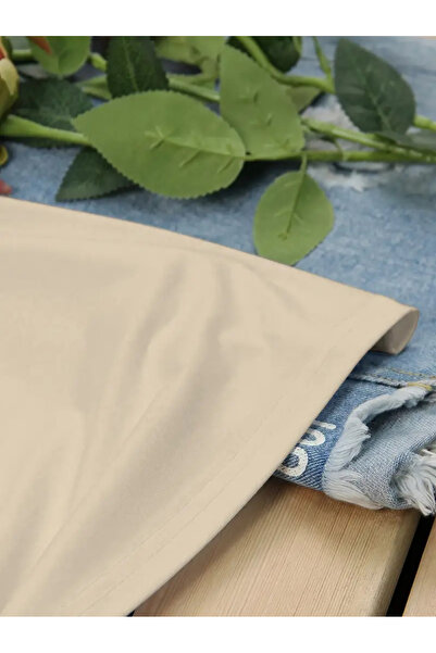 uyguntarz Unisex tričko s potištěným designem se třemi srdíčky