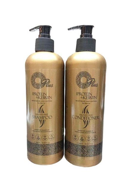 Oplus Shampoo 500 ml and Conditioner 500 ml Protein and Keratin Sulfate Free
