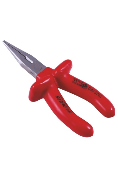 flores Μυτοτσίμπιδο με μύτη βελόνας 1000V, αρ. 6, 170 mm