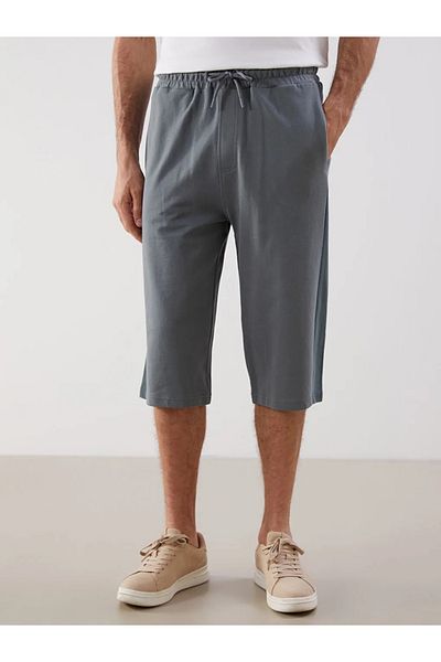 LC Waikiki Lcwaikiki Classic Gray Standard Fit Men's Roller Shorts