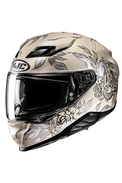 HJC F71 Eliz MC9SF Kapalı Motosiklet Kaskı Gri