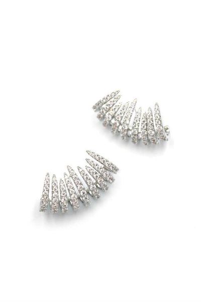 Royaleks Jewelled Earrings - Silver