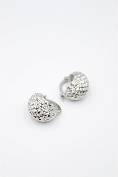 MR RZN STORE Ball Earrings - Silver