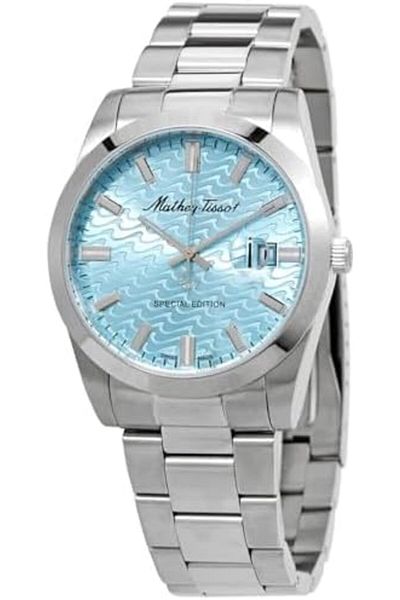 Mathey-Tissot Mathy I Quartz Blue Dial Men's Watch H450SE