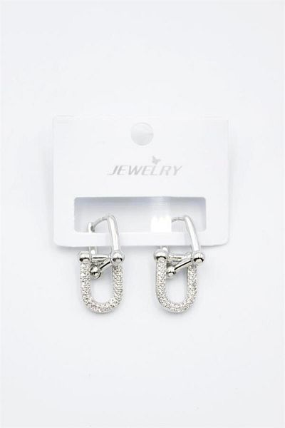 MR RZN STORE Tf Chain Earrings - Silver
