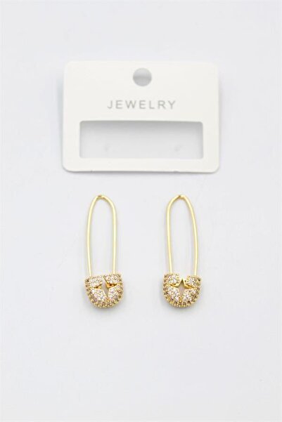 teknoparkx Stoned Filkette Earrings - Gold