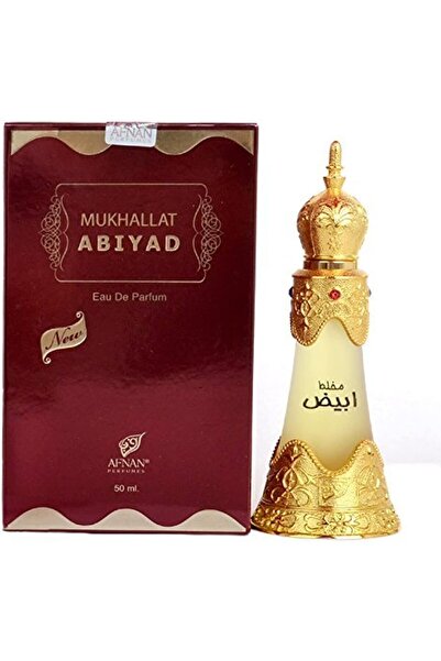 Afnan Mukhallat Abiyad Unisex Concentrated Perfume Oil, 20 ML