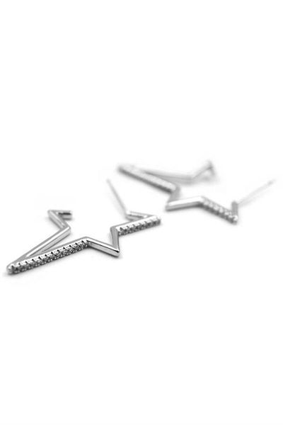 Royaleks Star Earrings - Silver