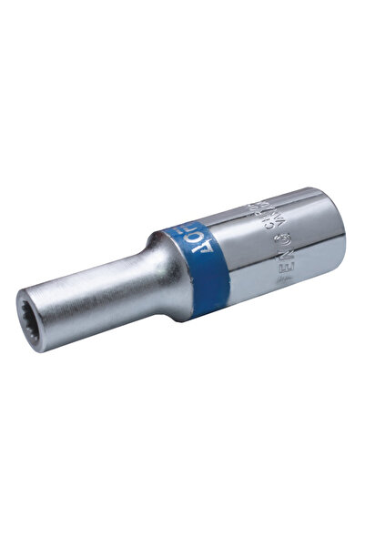 flores Μικρή μακριά υποδοχή, 1/4", 6 mm