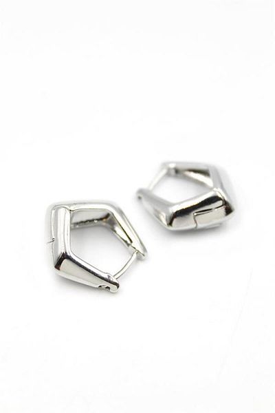 Royaleks Hoop Earrings - Silver
