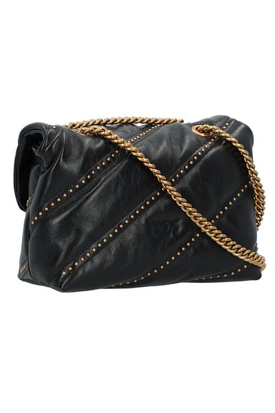 PİNKO Love Puff Shoulder Bag Leather 21 Cm