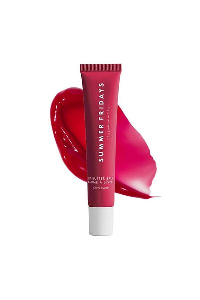 SUMMER FRIDAYS Tinted Lip Butter Balm - Conditioning Vegan Lip Balm for Instant Moisture, Shine & Hy