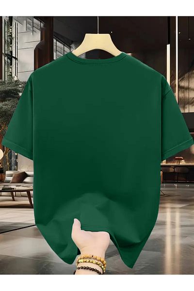 uyguntarz Unisex Sunny Mountain Design Printed Tshirt