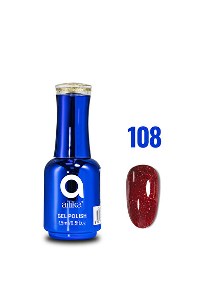 Ailika Simli Parıltı Kalıcı Oje Premium Glitter Nail Polish 15ml