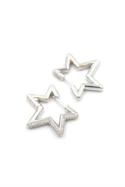 MR RZN STORE Star Earrings - Silver