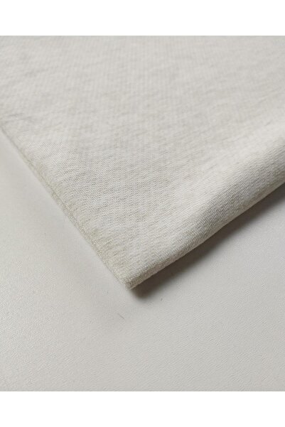 Kumaş Parça Смугастий кремовий жакардовий трикотаж (ширина 140 см, довжина 32...