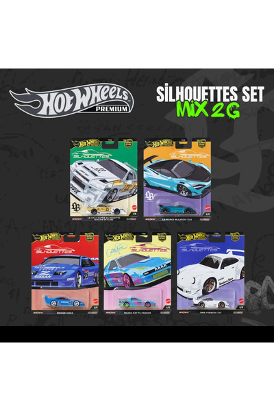 HOT WHEELS Silhouettes Premium Hot wheels set
