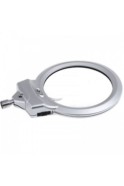 Skygo 2.5X90 Mm 5X24 Mm Magnifying Glass Latched Table Top Magnifier with Metal Hose