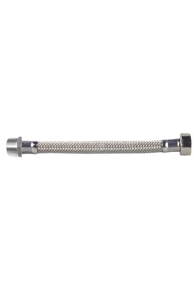 flores Water connection, 1/2 - 1/2, Nipple + Nut, 50 cm