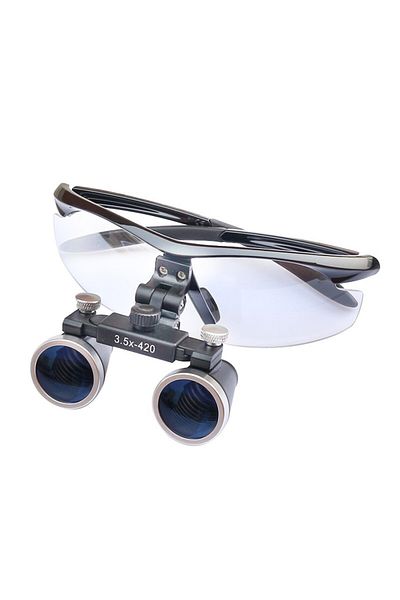 Skygo 3.5X - 420 Mm Dental Surgical Glasses Lens Magnifier With Carrying Bag