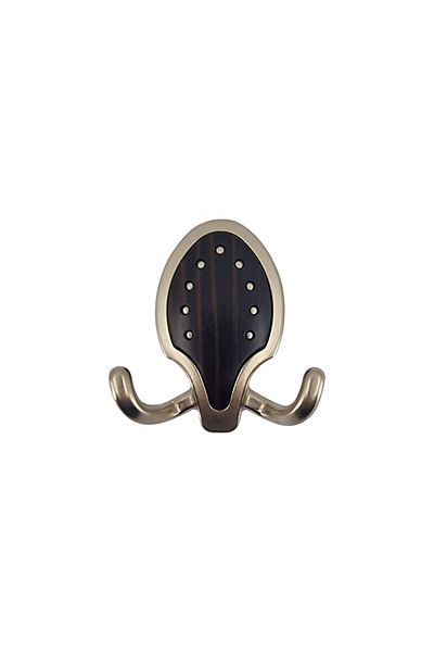 flores Cuier mic, din metal cu plastic, OZS-3033, wenghe, 70 x 75 mm