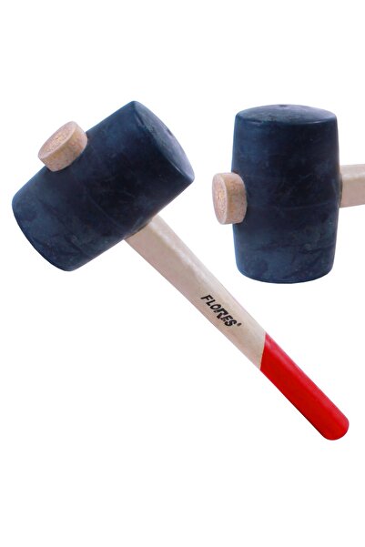 flores Гумен чук с дървена дръжка, 750 г