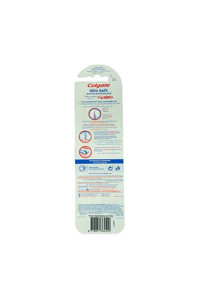 Colgate Toothbrush Advance Slim Soft Assorted Colour 1+1