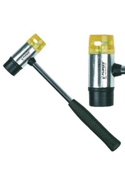 flores Ciocan cauciuc si plastic, negru - galben, 300 mm, 695 g