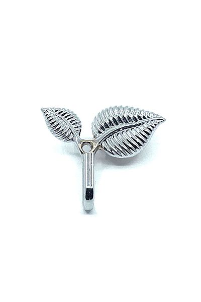 flores Cuier mic, din metal cu floare OZS, Nr. 3036-crom