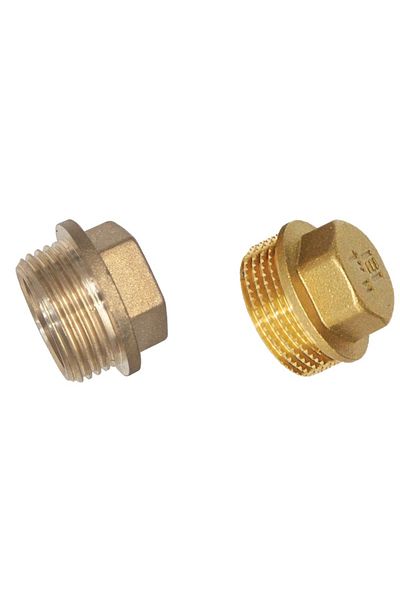 flores Bronze plug, 3/8", external thread
